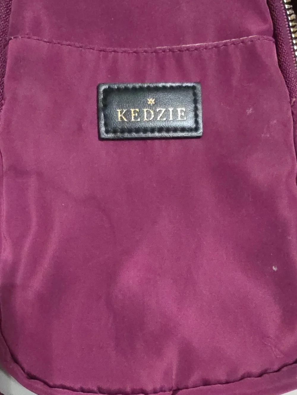Kedzie Plum Compact Crossbody Bag